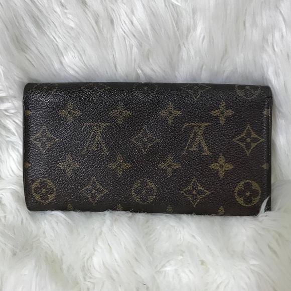 Authentic Louis Vuitton Monogram Sarah Long Wallet - Picture 2 of 7